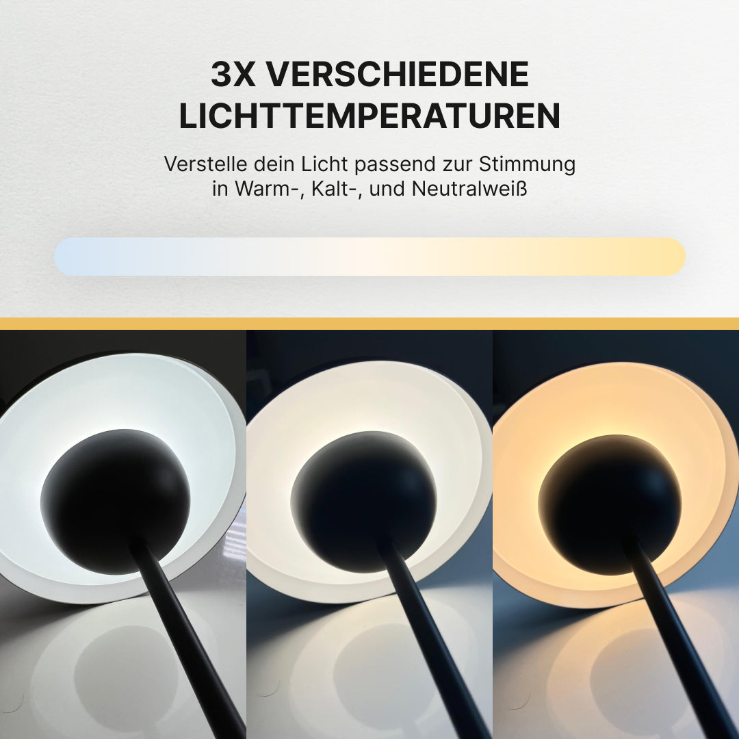Dekorelax │ Kabellose Pilzlampe